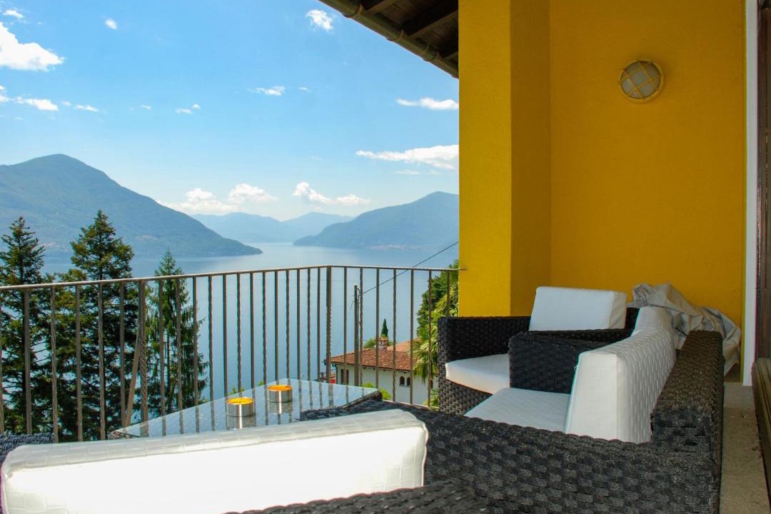 Porto Ronco House | Holiday Home Panorama Lakeview Lago Maggiore by Interhome