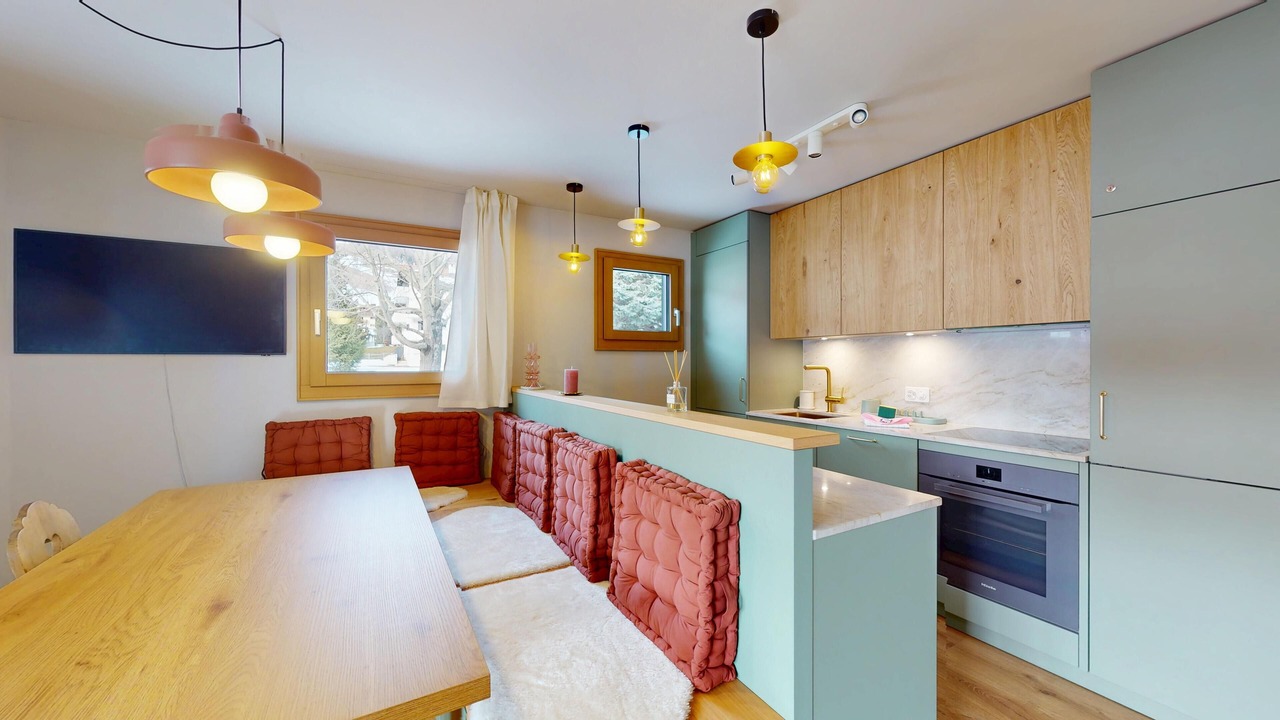 Photo of Kitchen in Celerina-Schlarigna
