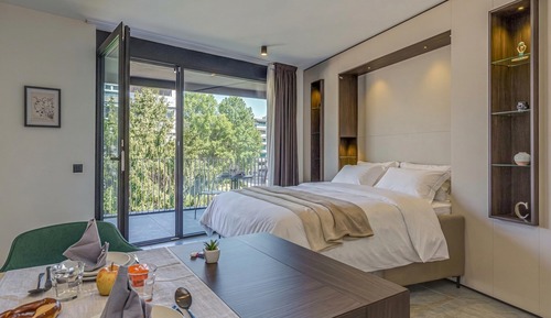 Family Studio, Balcony (ICON H Lugano 308 Suite Micro-Living)