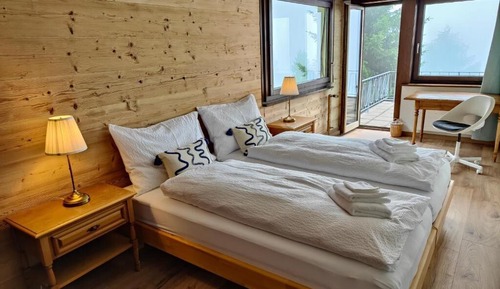 Superior Room with Balcony, Lake and Mountain View