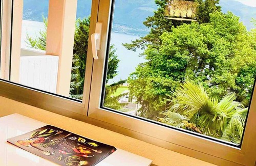 Brissago Apartment | Sunny Modern Apartment Lake View Relax
