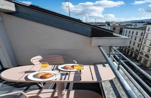 Paquis Navigation Apartment | Cosy Studio -AC- 4P- Geneva