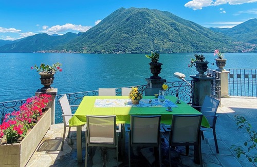 Argegno Villa | Villa Celeste Lake Como - newly renovated grand villa with panoramic lake view