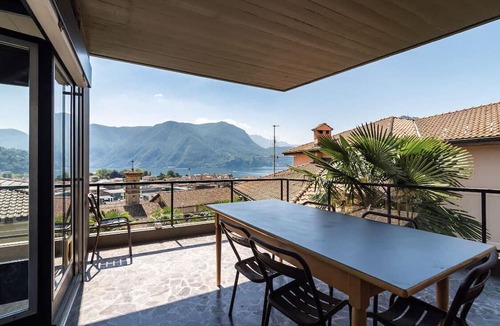 Lugano Apartment | Terrace on the lake,private garage