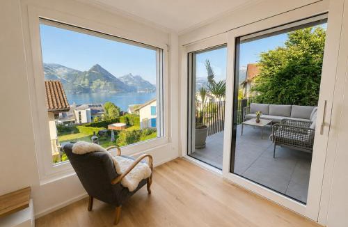 Buochs Villa | Swiss Paradise 4 Stunning Lake & Alps View