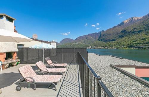 Riva San Vitale Apartment | Casa Bader - Lake View Apt with Pool & Sauna - Happy Rentals