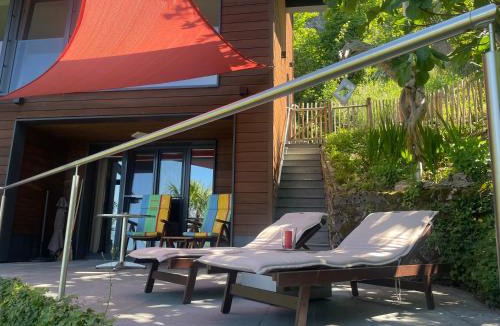 Vitznau Apartment | Villa Bootsmann mit spektakulärer Seesicht nahe Badestrand