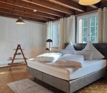Glarus Sued Apartment | Schweizerhaus Glarus - Historisch & Stilvoll mit Garten