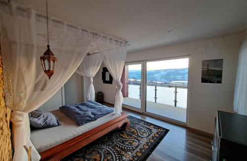 Hitzkirch Apartment | Hotel der Luxusklasse Whirlpool,Himmelbett