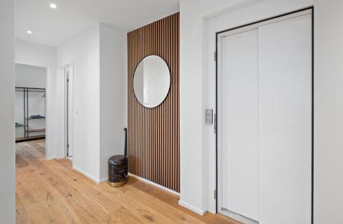 Rothenburg Apartment | Visionary Hospitality Rothenburg, Lucerne - Premium Apartments with Free Parking, Washer, Kitchen, Terrace, Bus Stop, 15' City