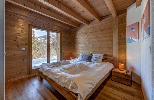 Riddes Ski Chalet | Chalet Flocon de Neige - jacuzzi - sauna