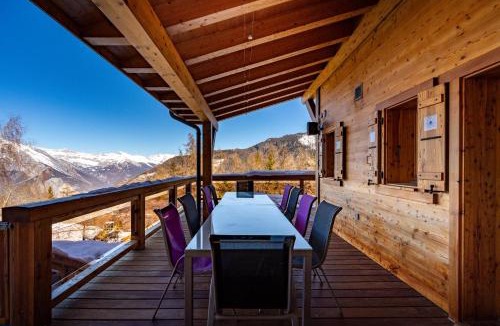Riddes Ski Chalet | Chalet Flocon de Neige - jacuzzi - sauna
