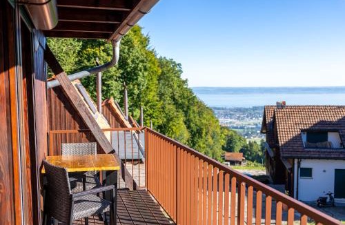 Lutzenberg Apartment | VetterLux Seesicht - Auszeit am See - Maisonett mit WellnessOase, Parkplatz