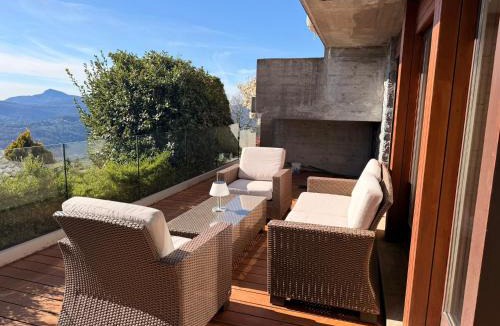 Cademario Apartment | FAMlLY APARTMENT WITH PRIVATE OUTDOOR POOL