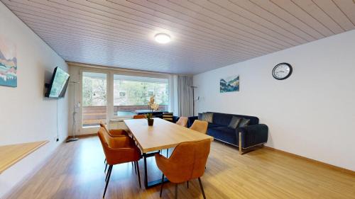 Davos-Platz Apartment | Großzügige 3 Schlafzimmer Wohnungen in Davos Bergblick zentral