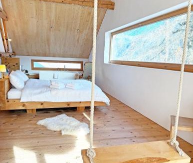 Riom-Parsonz House | Design chalet with Alpine panorama