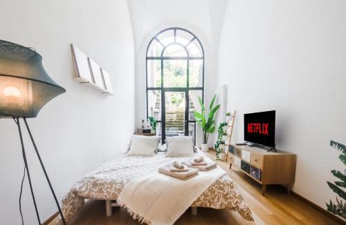 Bellinzona Apartment | Easylife Swiss - Luxurious Garden Retreat in Castel Grande, Pergola & Historic Charm x6