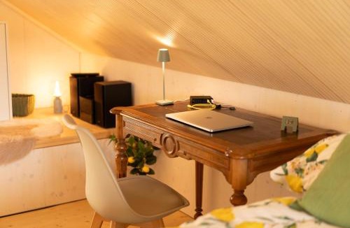 Brugg House | Tiny House Chez Claudine - Relaxen, Workspace, Nähe Thermen, Netflix, free Parking & Wifi