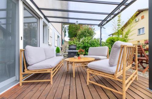 Montbrelloz Apartment | L'Escale - Vélos, Projecteur Ciné, Terrasse & Parfait pour séjour Pro avec Parking gratuit et WiFi rapide