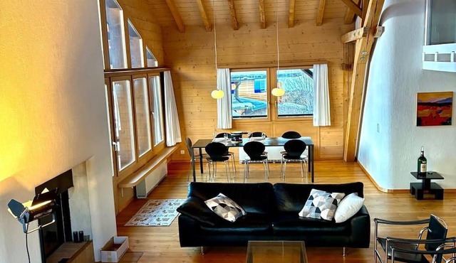 Exclusive penthouse with alpine views