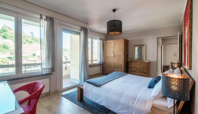 Spacious apartment with Terrace in Paradiso (TERRAZZA PARADISO)