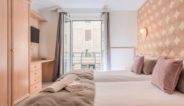 Modern Apartment - AC 1BR/4P - Genève