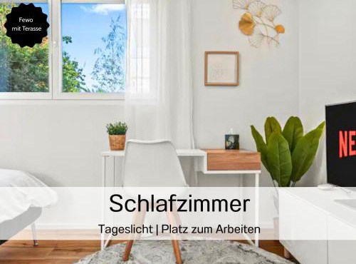 Ferienhausträume - ebenerdiges Bodensee Apartment mit Garten und großer Terrasse mit Grill