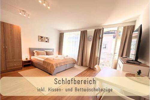 Studio mit Balkon in der Altstadt von Sankt Gallen