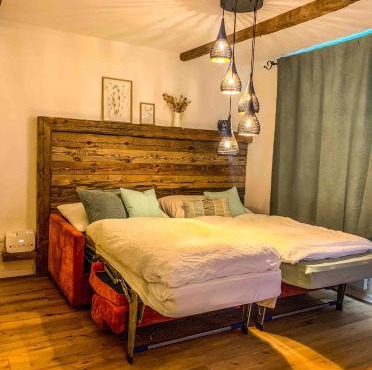 Heimelige Ferienwohnung mit Sicht in die Bergwelt